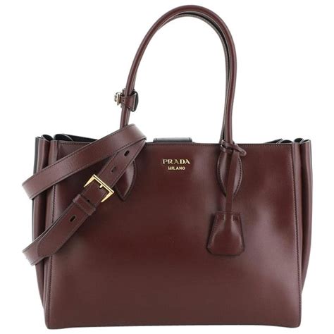 prada bibliotheque tote city calf medium argilla|PRADA City Calfskin Medium Bibliothèque Tote Black .